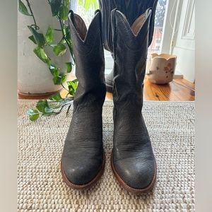 Tecovas Smooth Ostrich Cowboy Boots